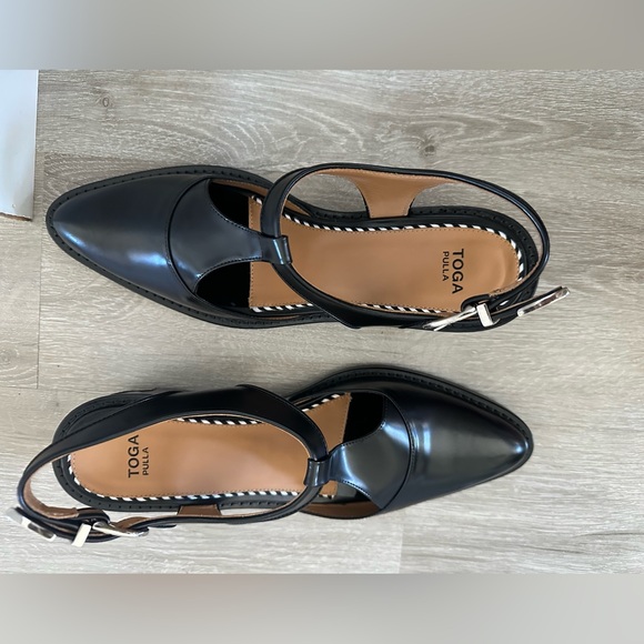 TOGA Pulla Shoes - New Toga Pulla Sling Back Oxfords